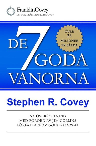 Omslag för De 7 goda vanorna